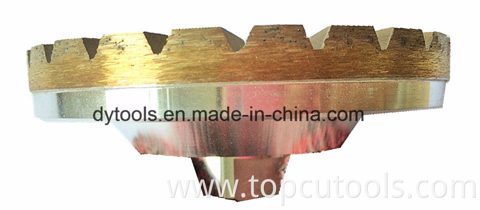 Aluminium Diamond Cup Wheels for Granite Marble Stone Grinding